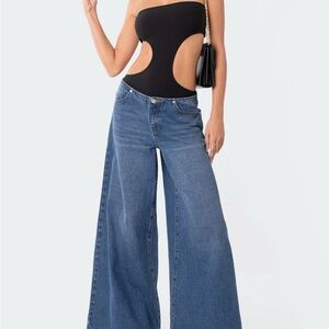 Women's Edikted Ribbed bodysuit